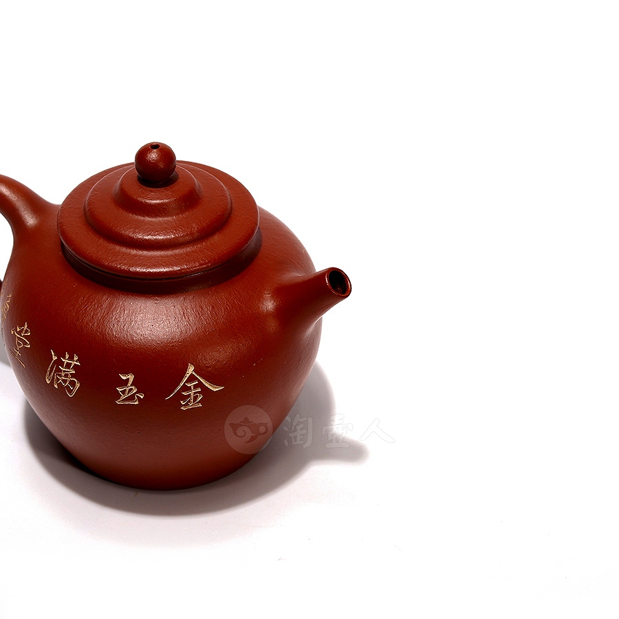 全手金鸥壶