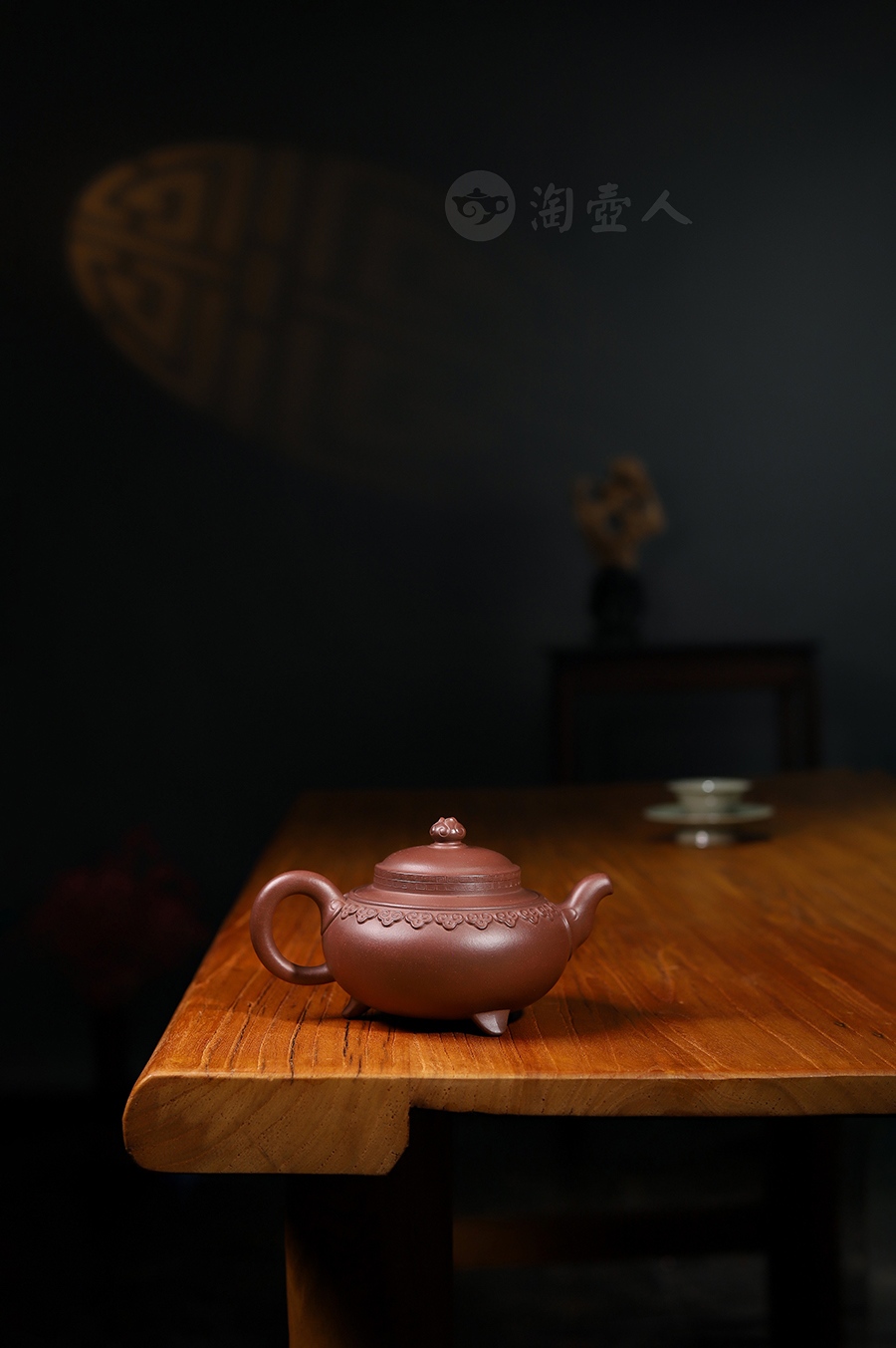 全手三足云肩如意