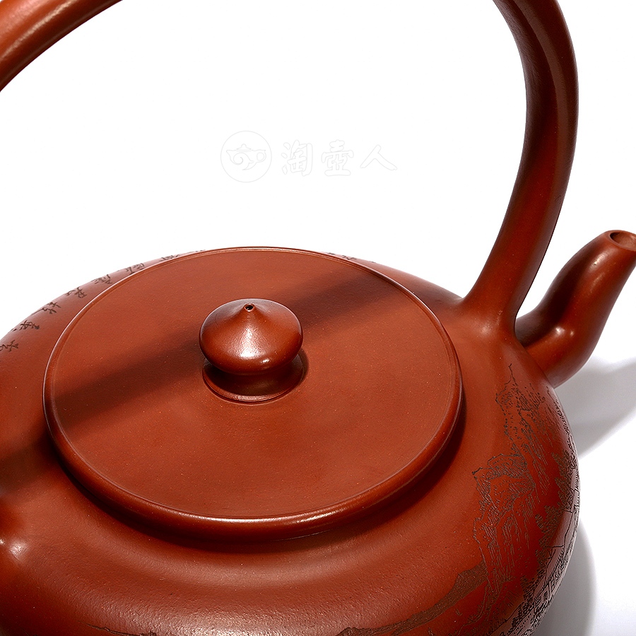 全手旭茂大提梁(谭泉海满刻·孤品)