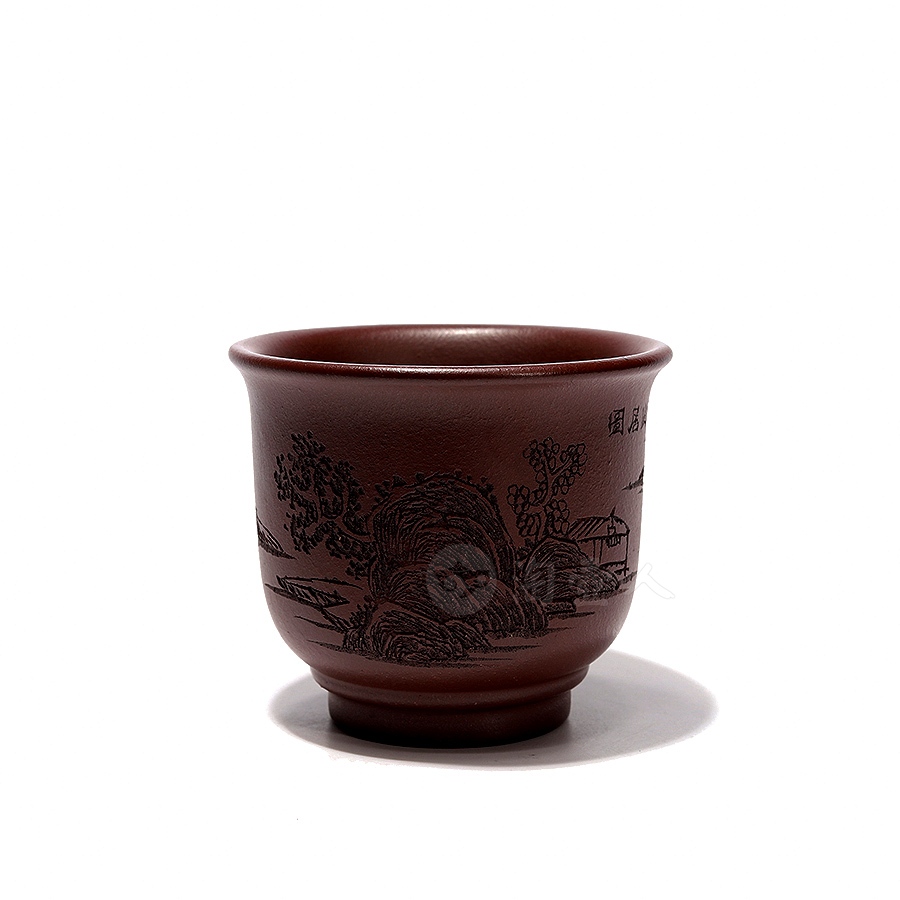山居图品茗杯