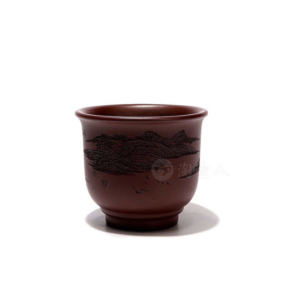 山居图品茗杯