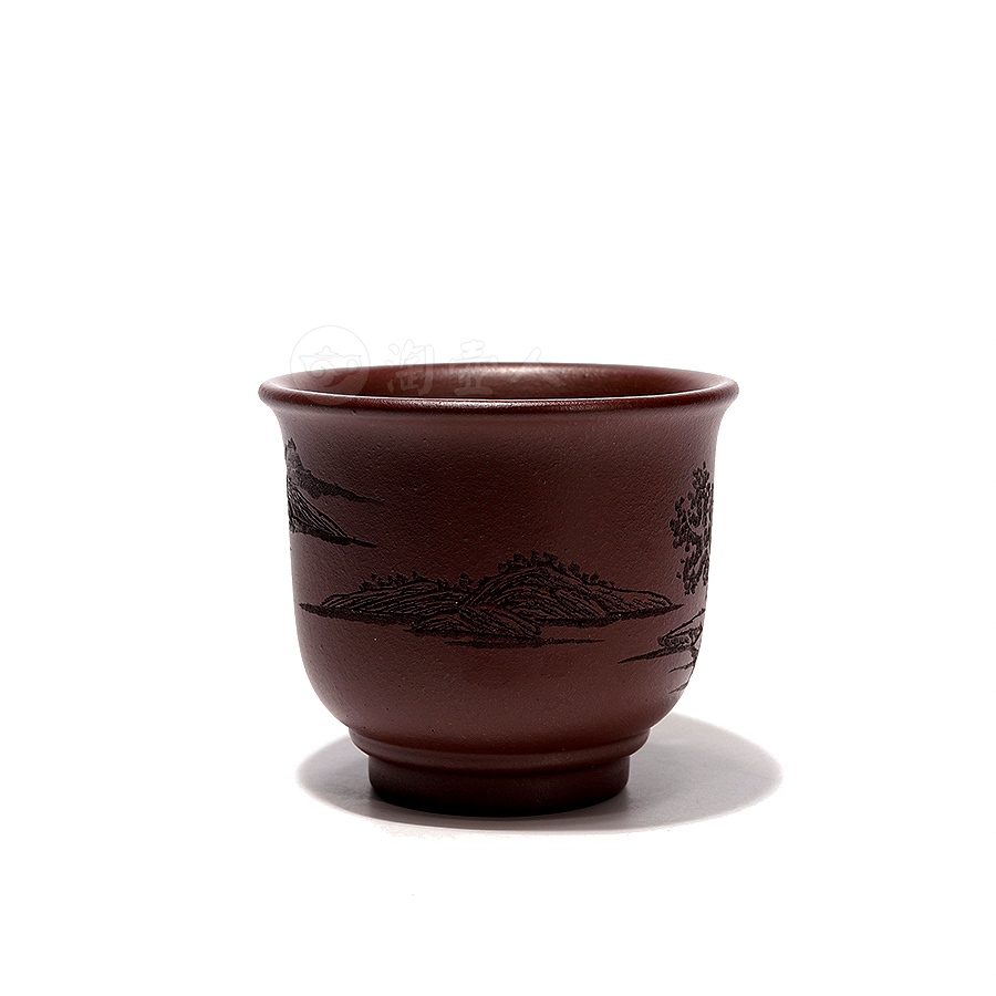 山居图品茗杯