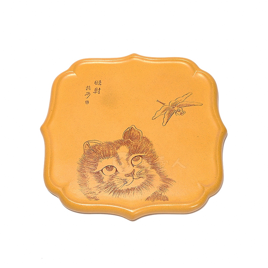 菱形段泥干泡台