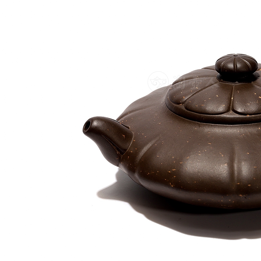 宜兴名家江建翔紫砂壶作品《葵扁壶》原矿全手工优惠全场包邮真品保证