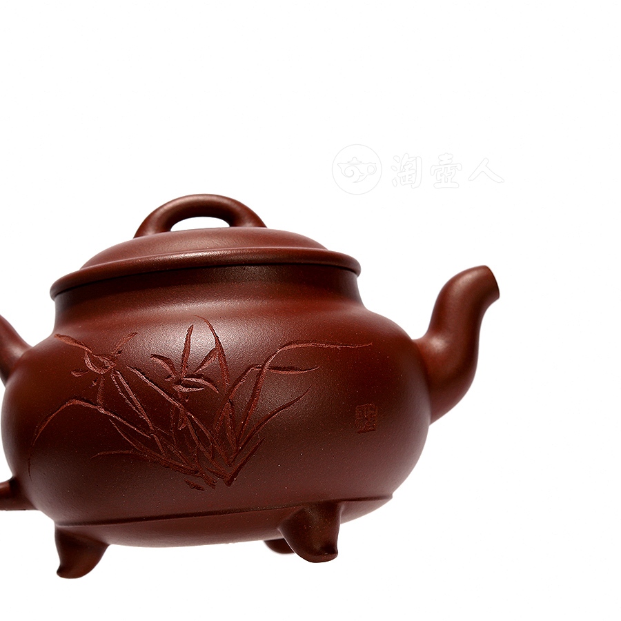 全手三足茗炉