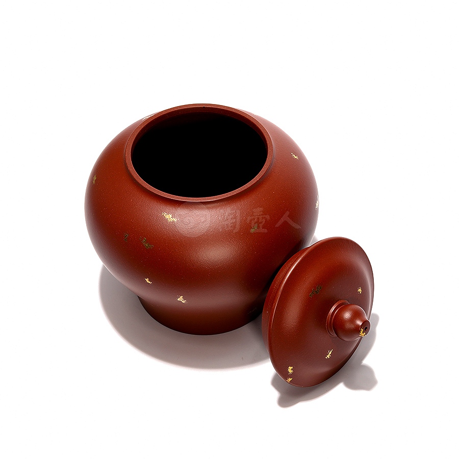 圆香茶叶罐(戗金)