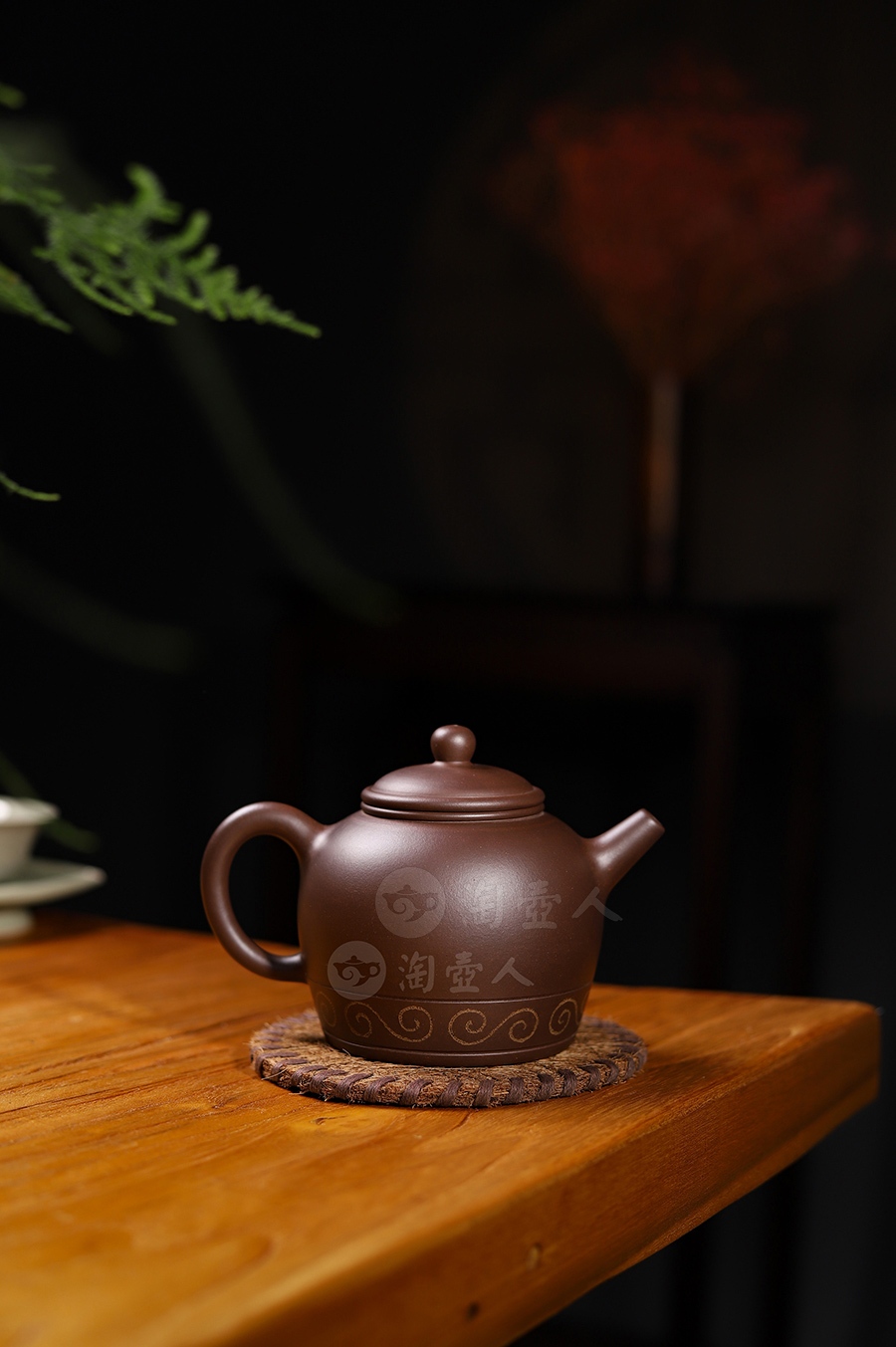 宜兴名家顾佩伦紫砂壶作品《瓮形壶》原矿全手工优惠全场包邮真品