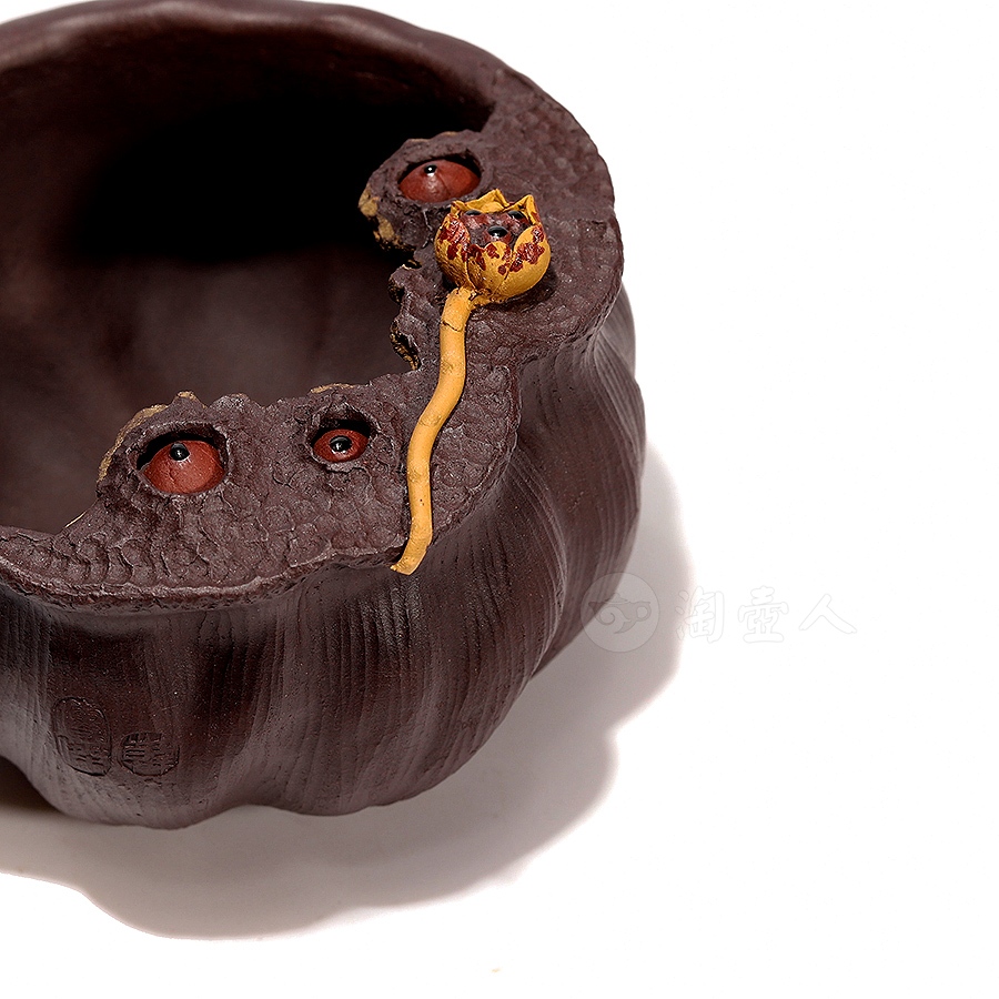 精工手制莲蓬杯