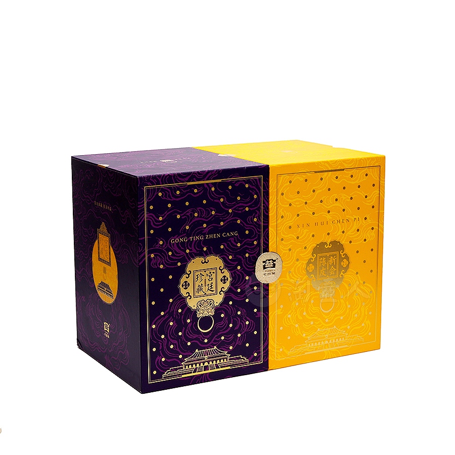 大益宫廷普洱茶新会陈皮茶