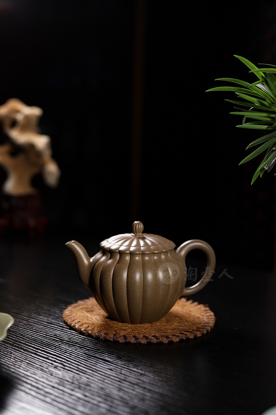 宜兴名家范泽锋紫砂壶作品《禅墩·唯映壶》原矿全手工优惠全场包邮