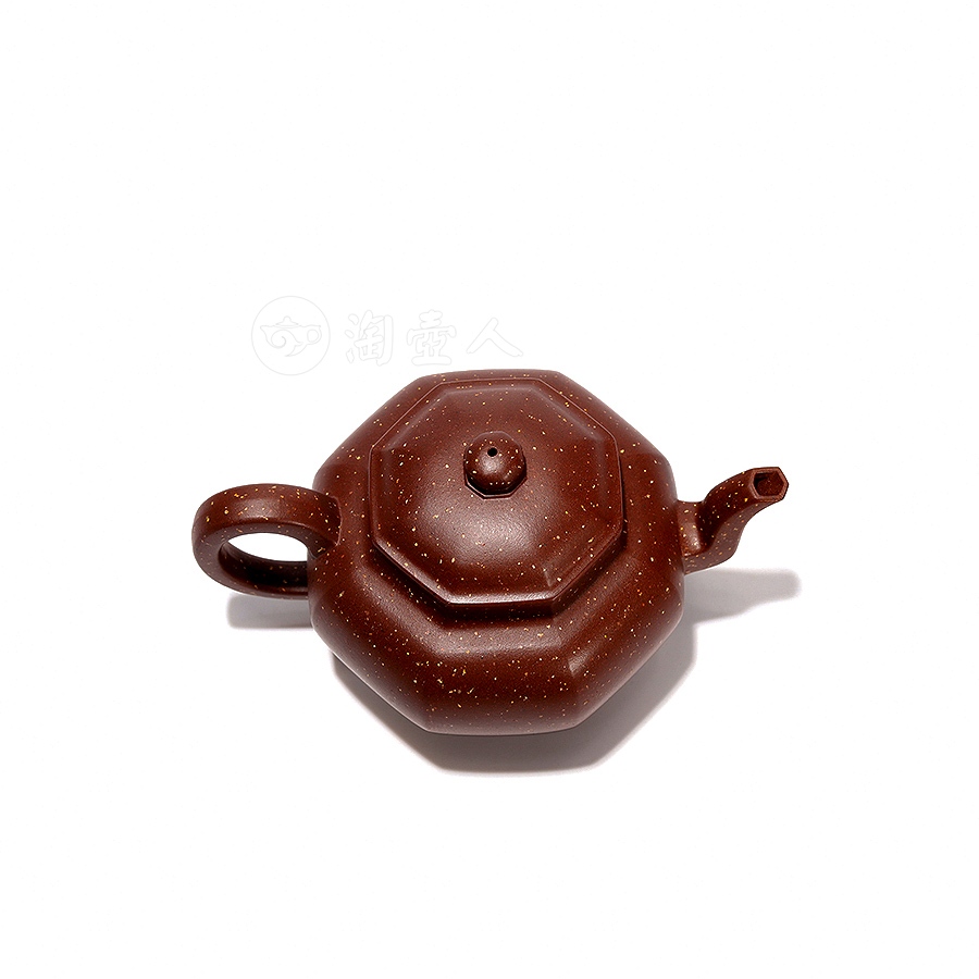 全手八方宫灯(薄胎点砂)