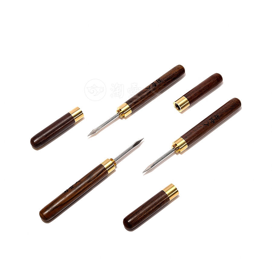 淘壶人定制檀木茶针