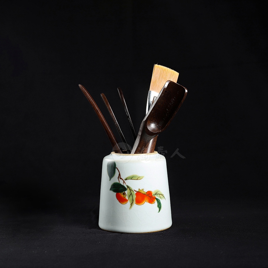 柿子六君子+黑檀木