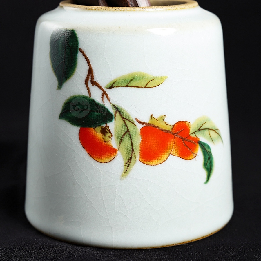 柿子六君子+黑檀木