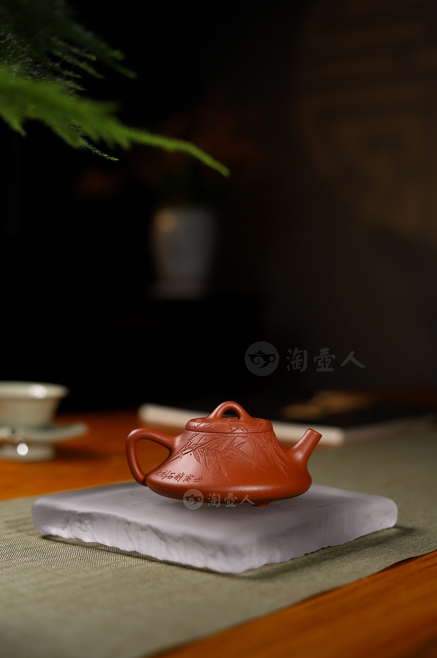 全手竹瓢(王跃伟书铭)