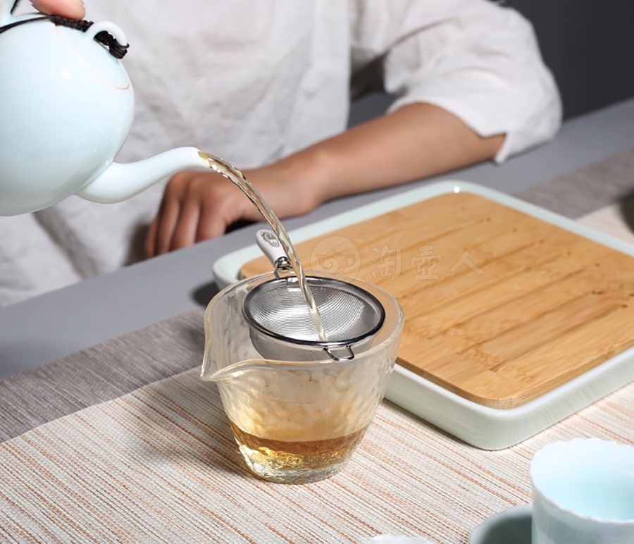 不锈钢镂空茶漏