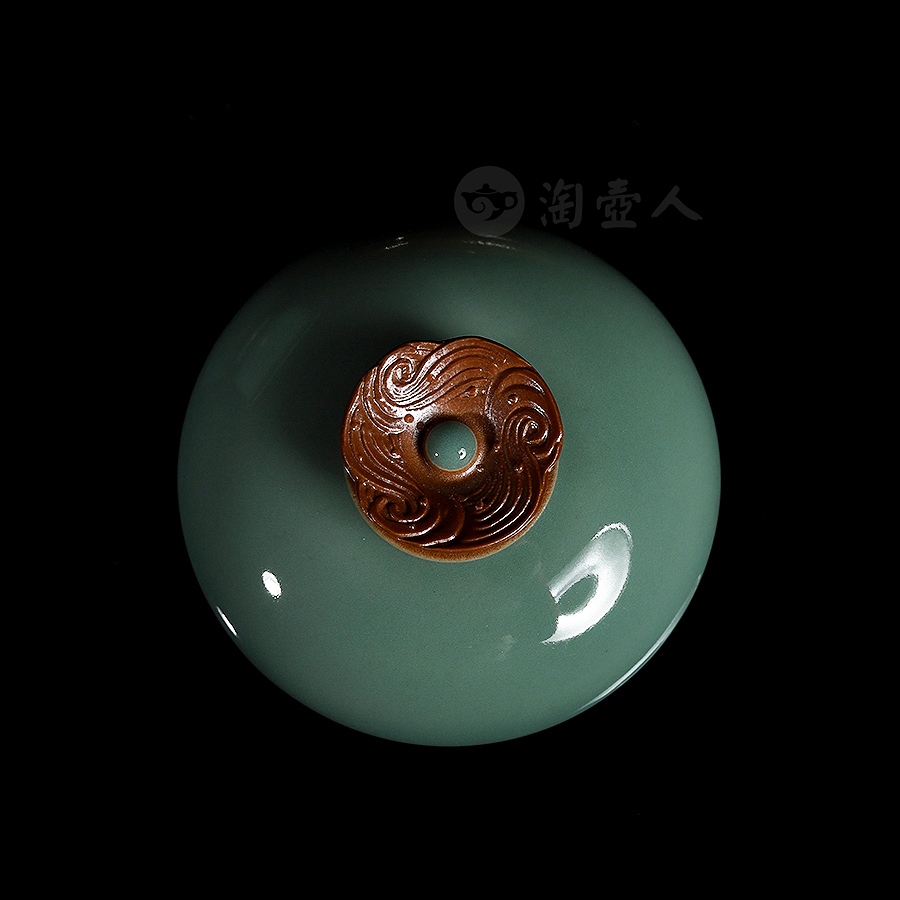风生水起盖碗