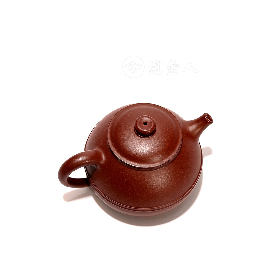 全手腰线圆缶壶