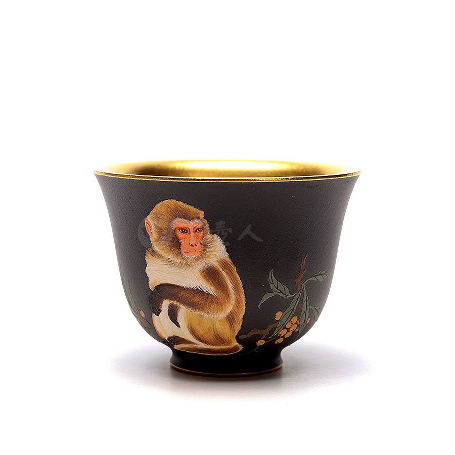 生肖高端主人杯(泥绘粉金)