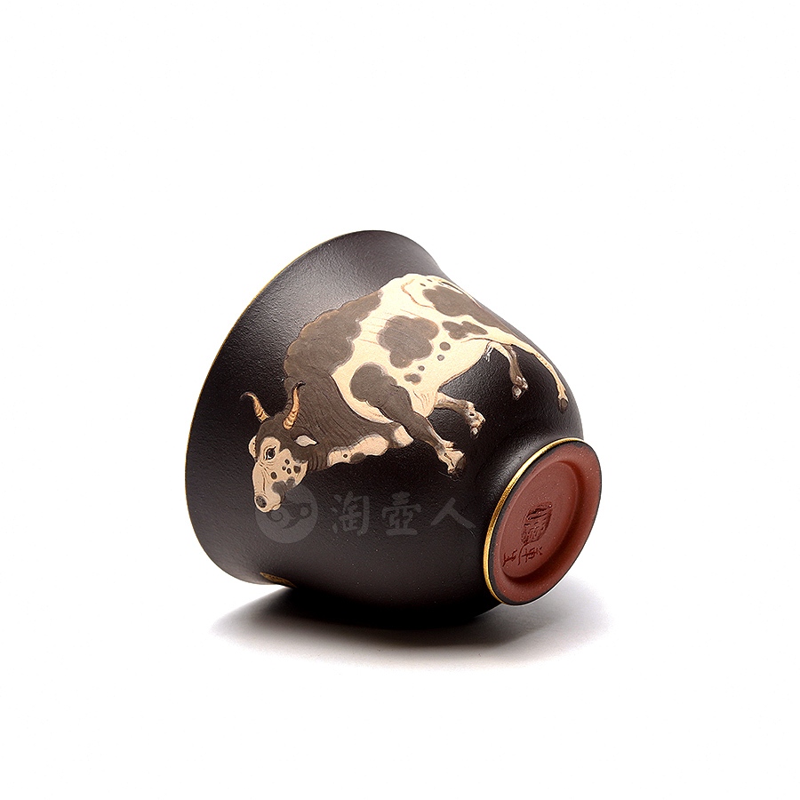 生肖高端主人杯(泥绘粉金)