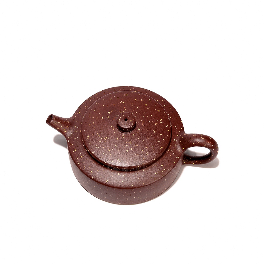 全手周盘壶(薄胎铺砂)