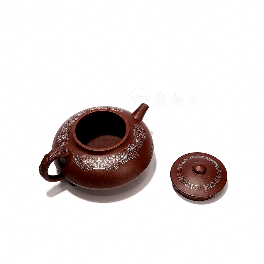 中鼎壶(嵌银丝)