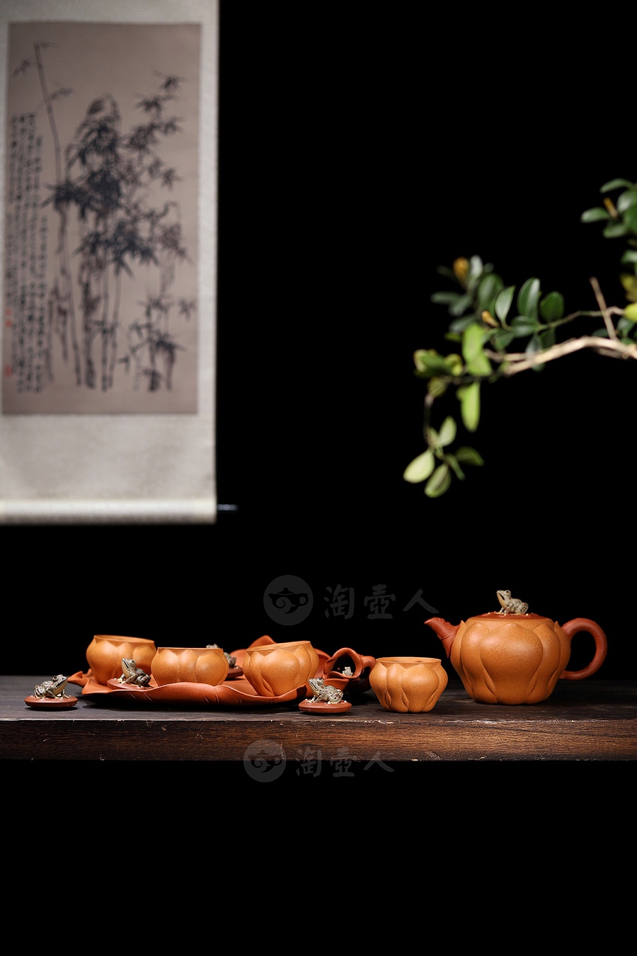 荷叶青蛙十头套组