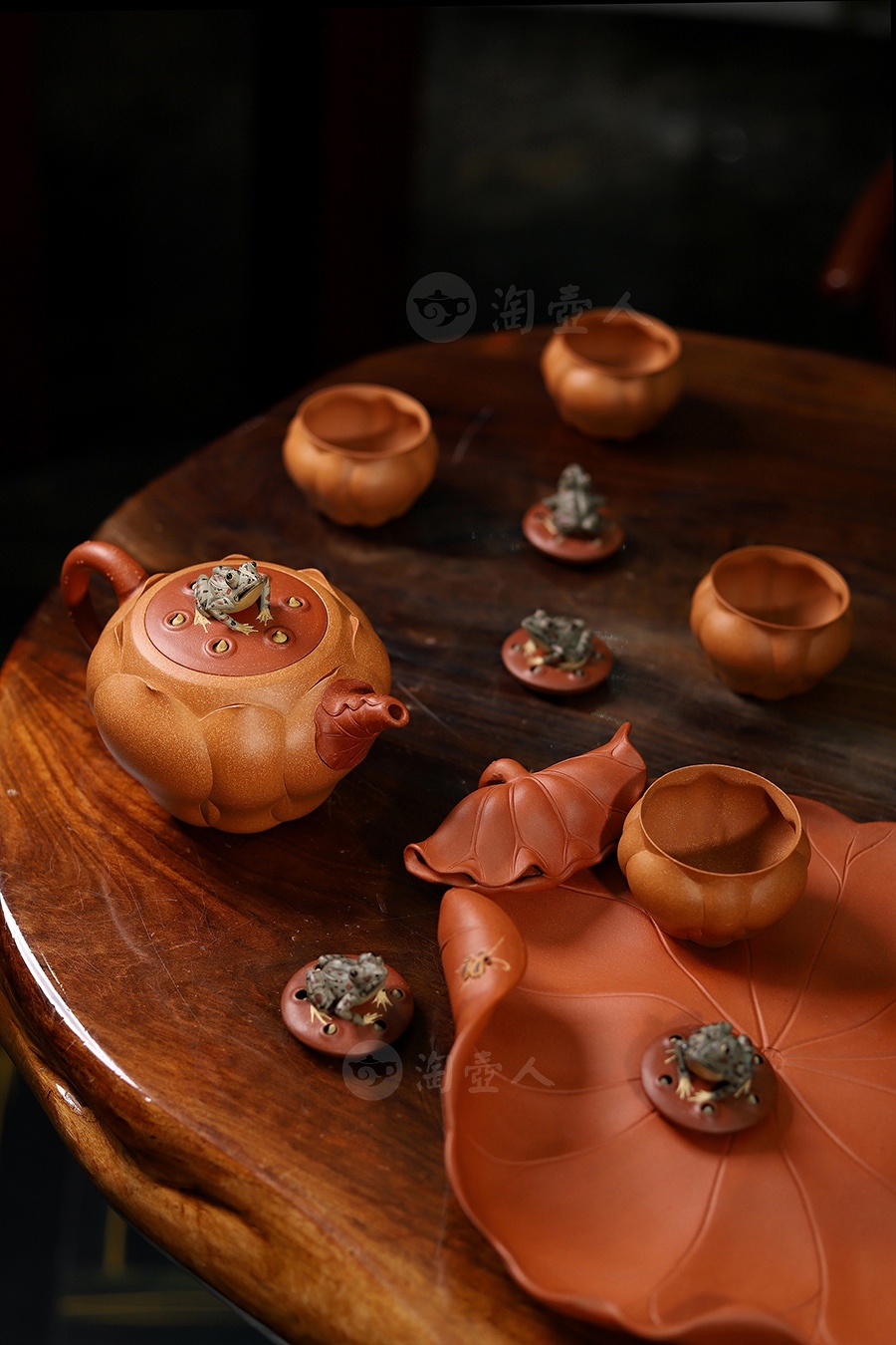 荷叶青蛙十头套组