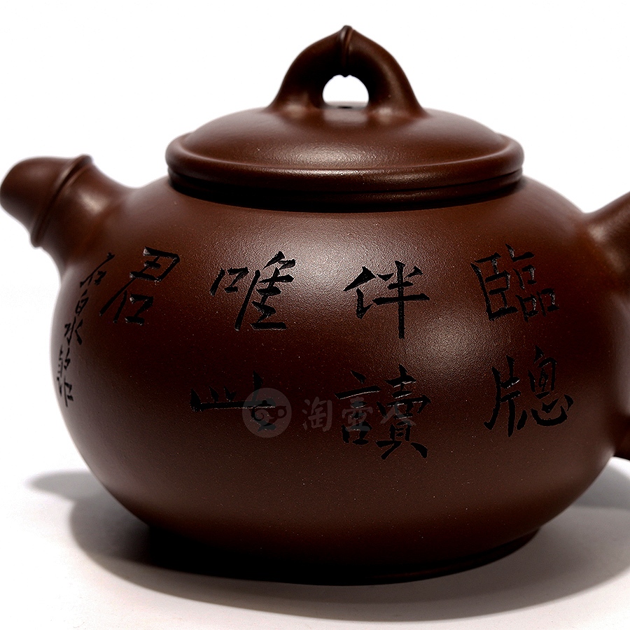 竹趣壶(谭泉海铭)