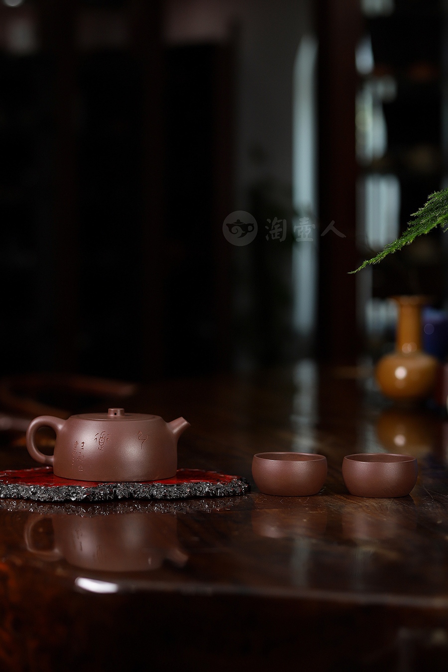 曼生井栏壶(王翔书铭)