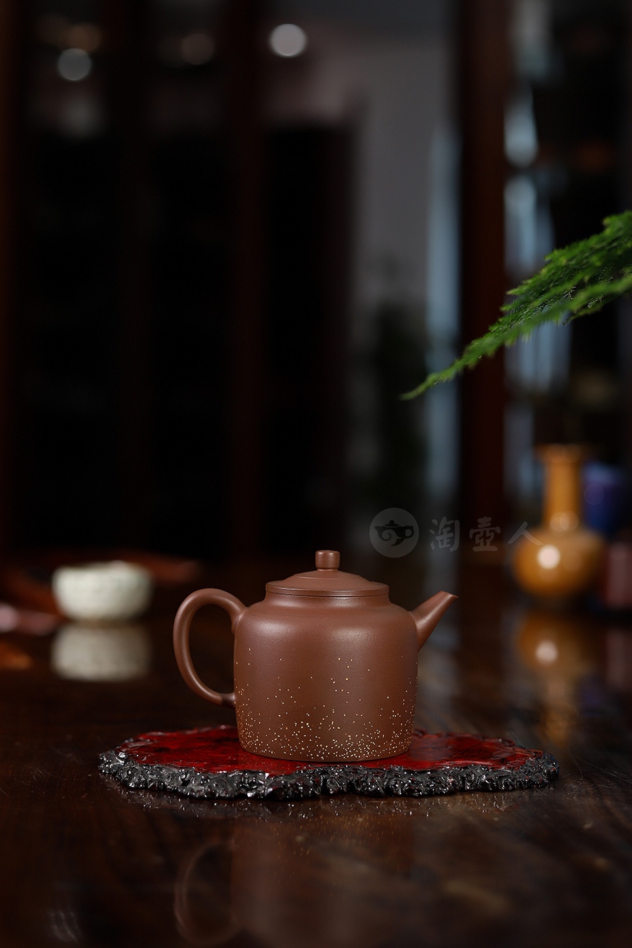 全手润础(薄胎点砂·大)