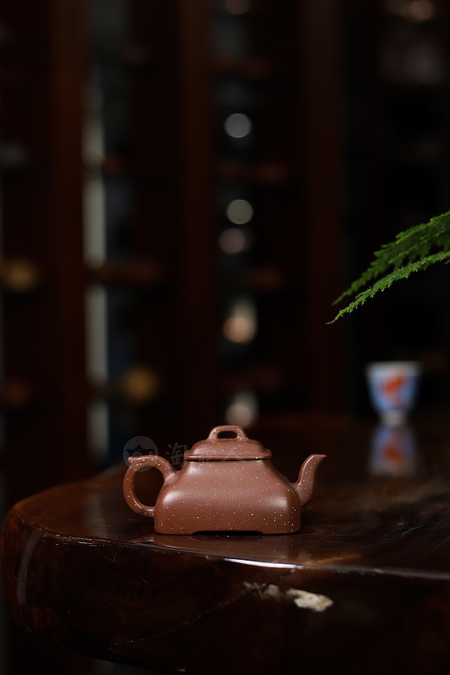 全手方丞壶(薄胎点砂)