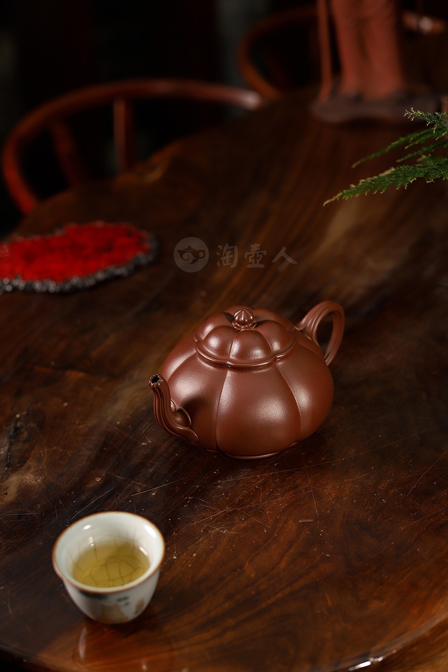 全手六瓣梵莲壶