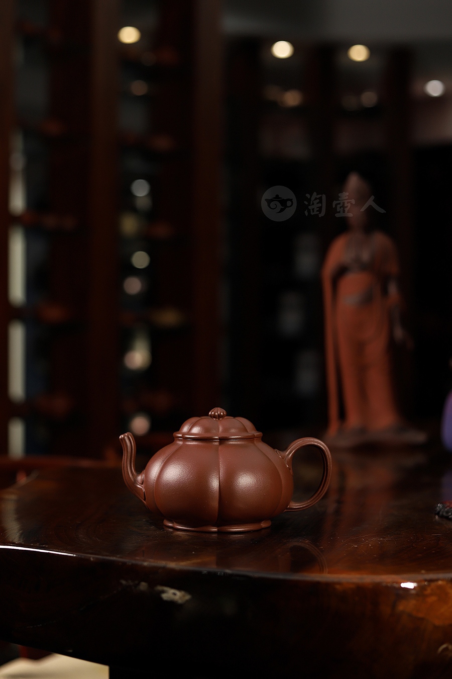 全手六瓣梵莲壶