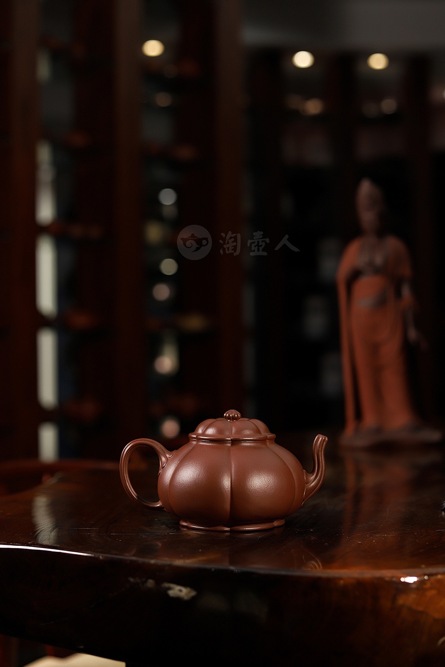 全手六瓣梵莲壶