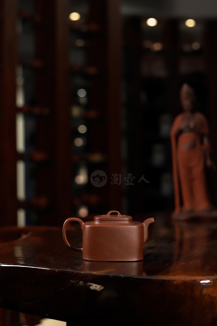 全手四方集露壶