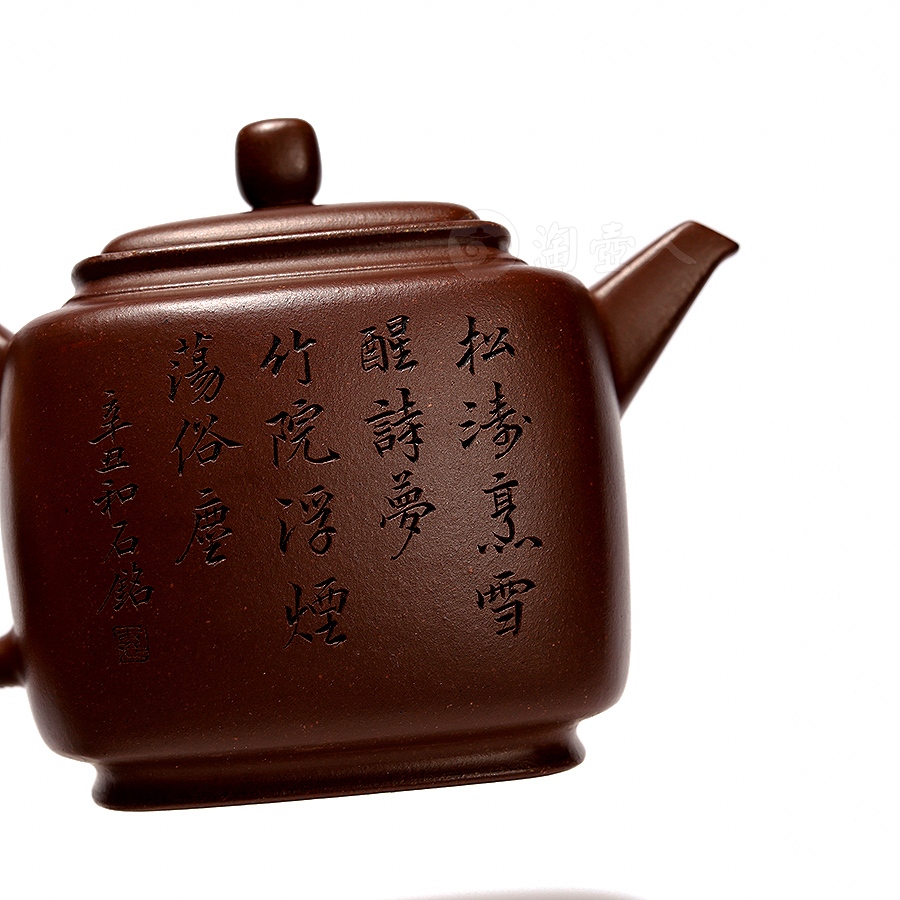 全手秋韵壶(蒋惠刻)