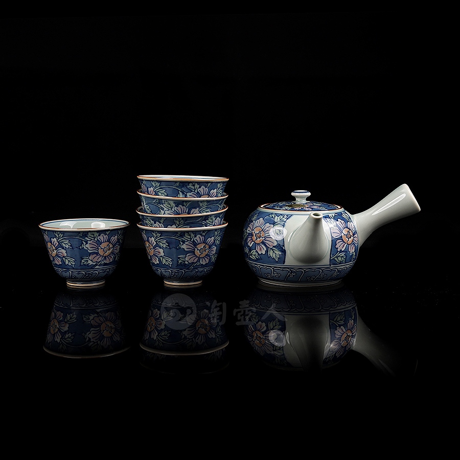 有田烧唐羽茶器套具