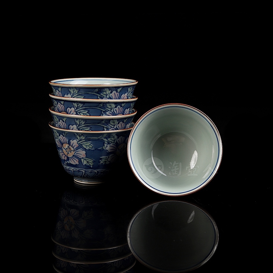 有田烧唐羽茶器套具