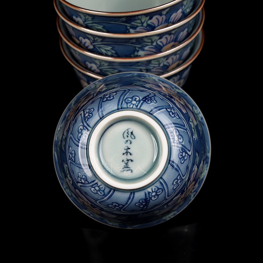 有田烧唐羽茶器套具