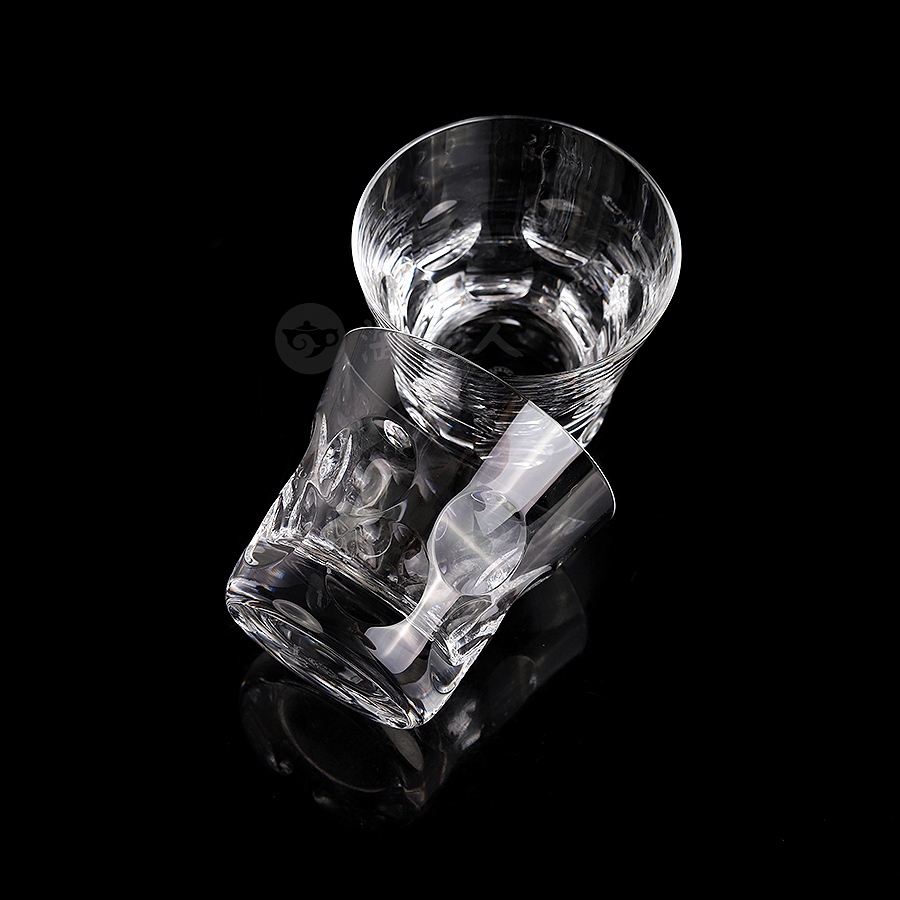 巴卡拉水晶威士忌酒对杯