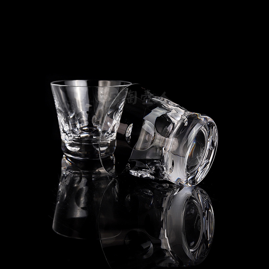 巴卡拉水晶威士忌酒对杯