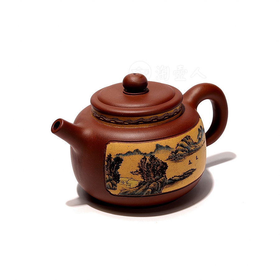 诗意壶(汪成琼书铭)