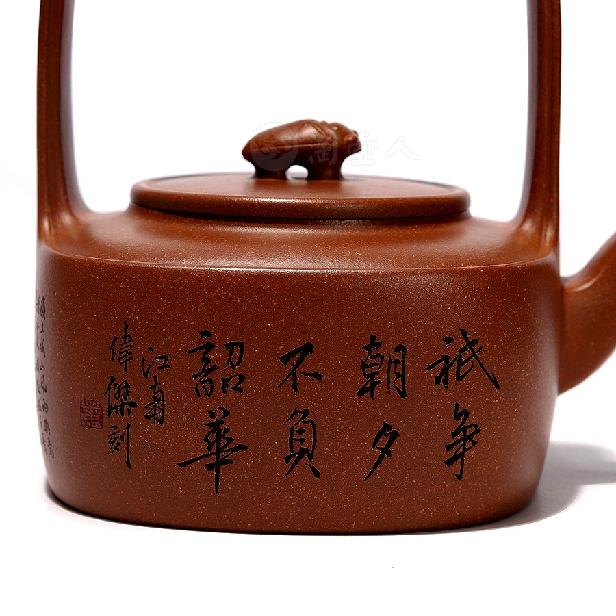 禅里禅外闻禅香壶(蒋伟杰刻绘)