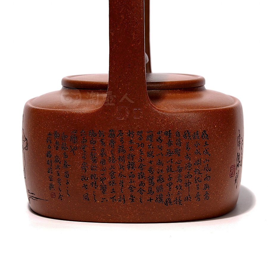 禅里禅外闻禅香壶(蒋伟杰刻绘)