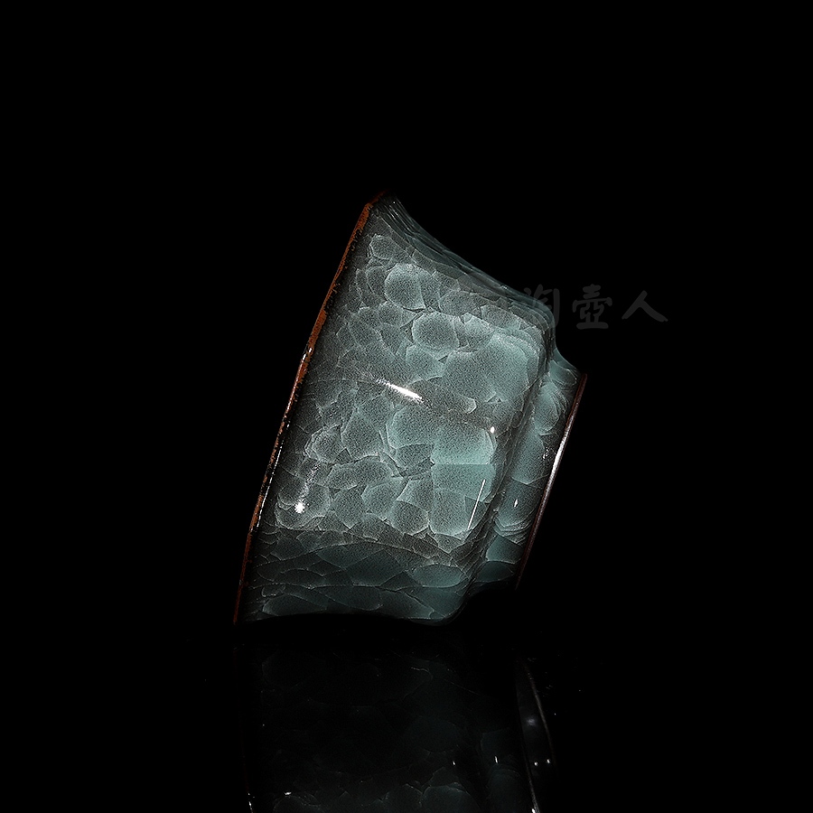 八方冰裂品茗杯