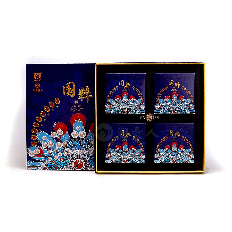 大益国粹普洱茶·滇式月饼礼盒