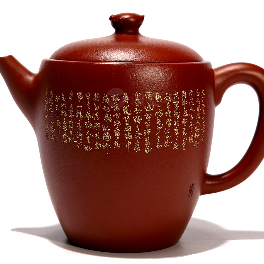 悠闲壶(描金)