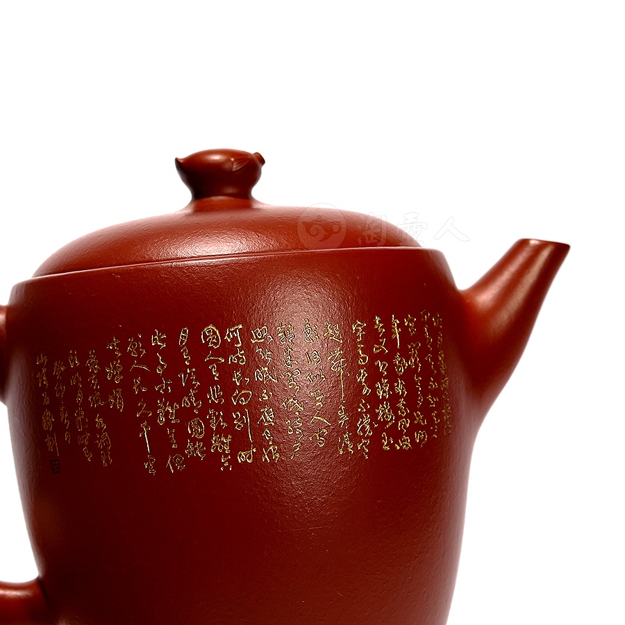 悠闲壶(描金)