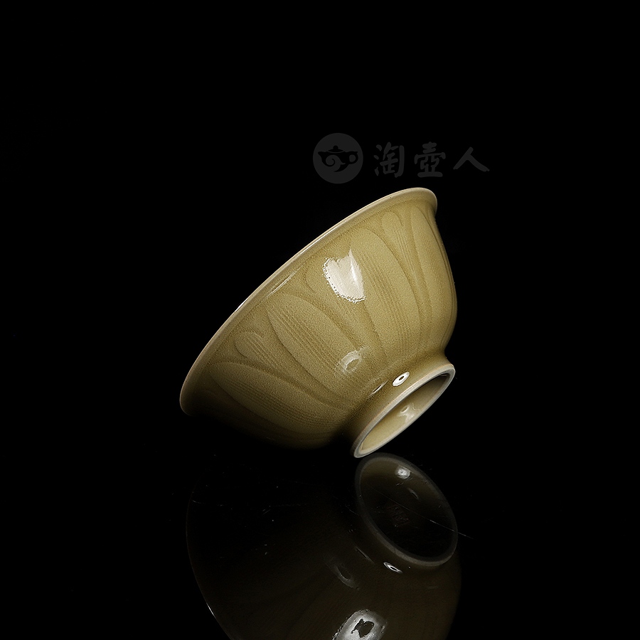 莲花柴烧盏